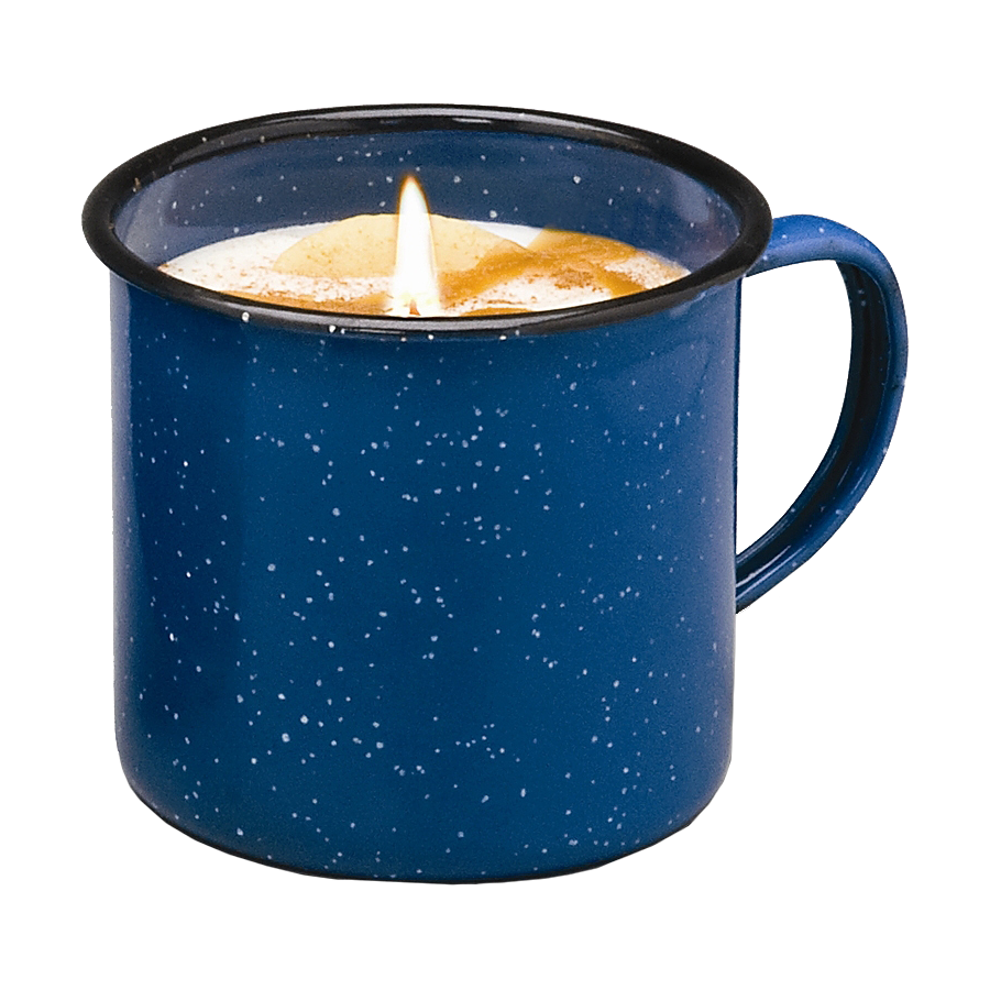 Swan Creek Candle Company Vintage Enamelware Mug Candles Dutch Apple Cabela's